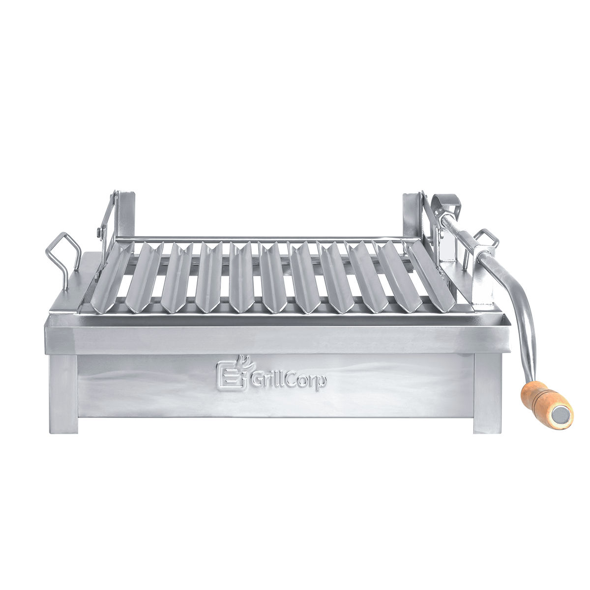 Parrilla con sistema de levante Inoxidable