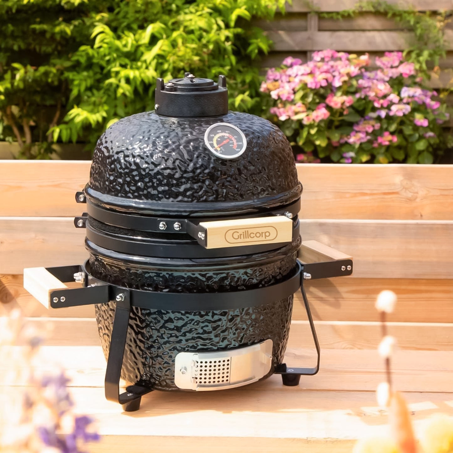 Kamado Clásico 13" Negro | Grillcorp