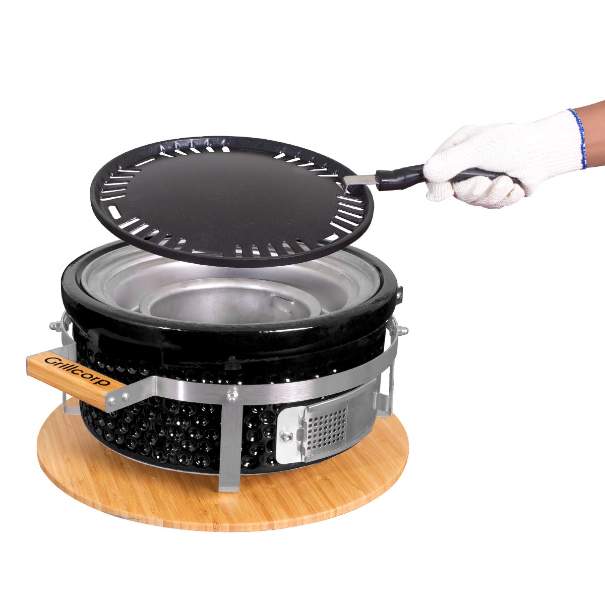 Parrilla cerámica Redonda de mesa Hibachi | Grillcorp