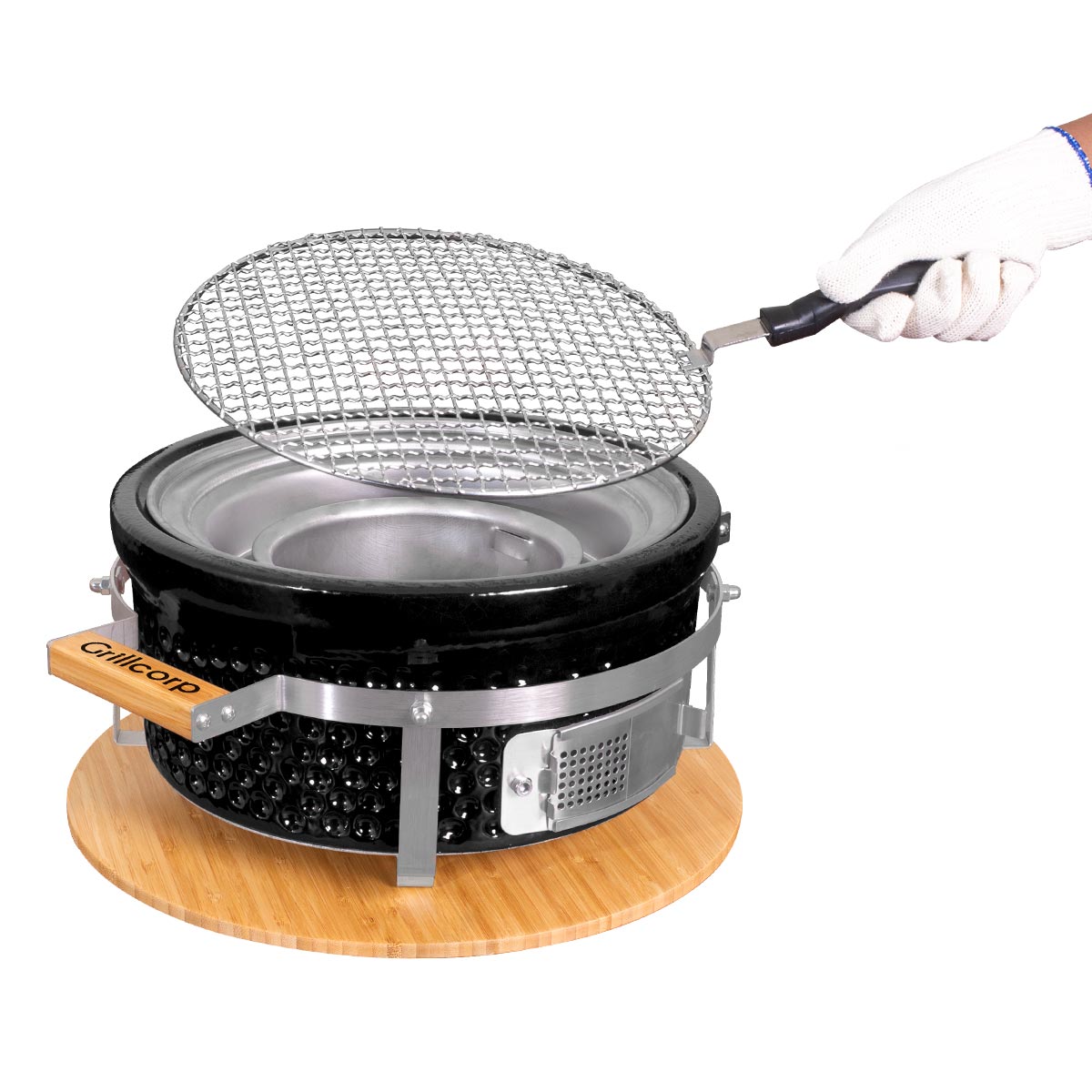 Parrilla cerámica Redonda de mesa Hibachi | Grillcorp