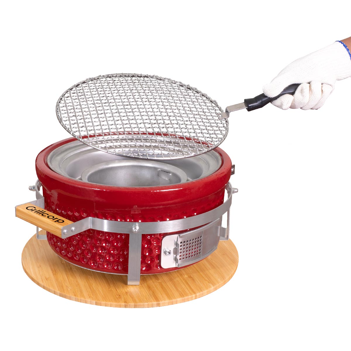 Parrilla cerámica Redonda de mesa Hibachi | Grillcorp