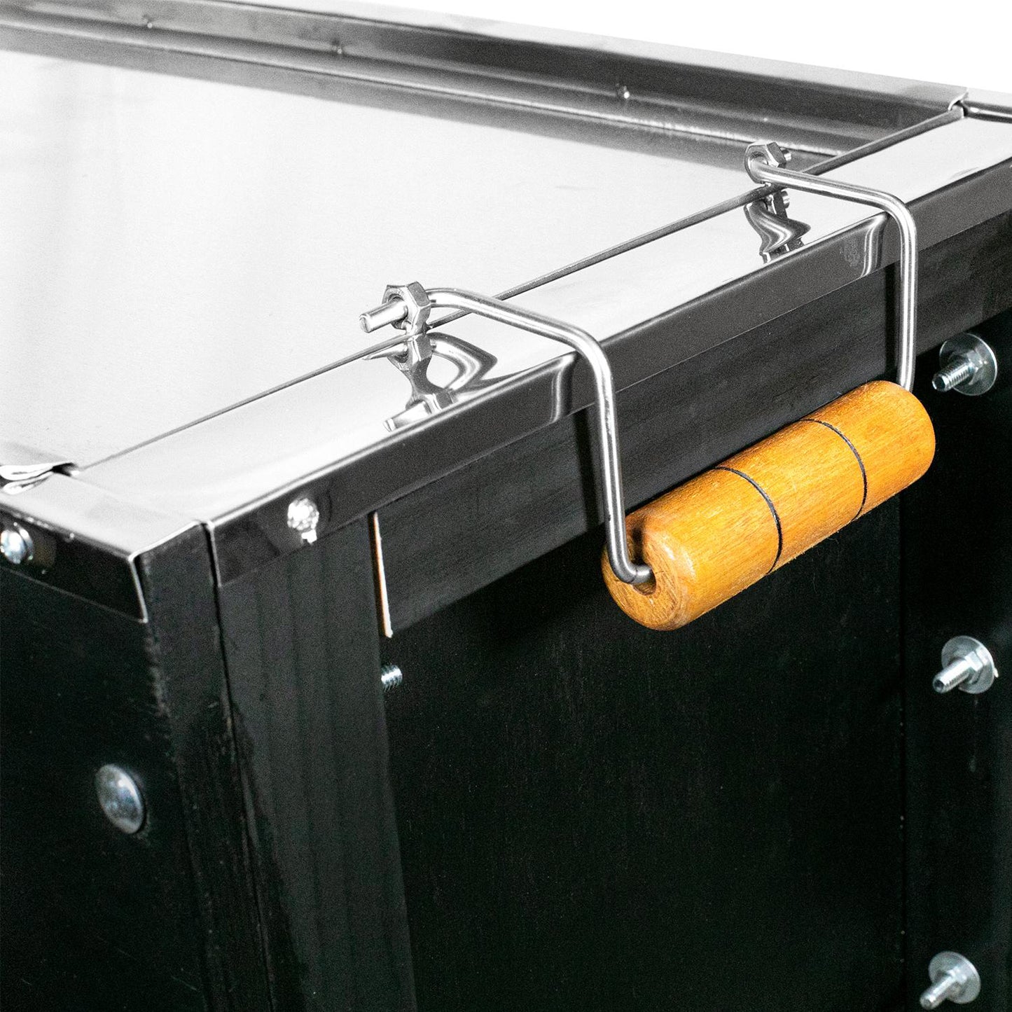 Tapa carbonera galvanizada para caja china