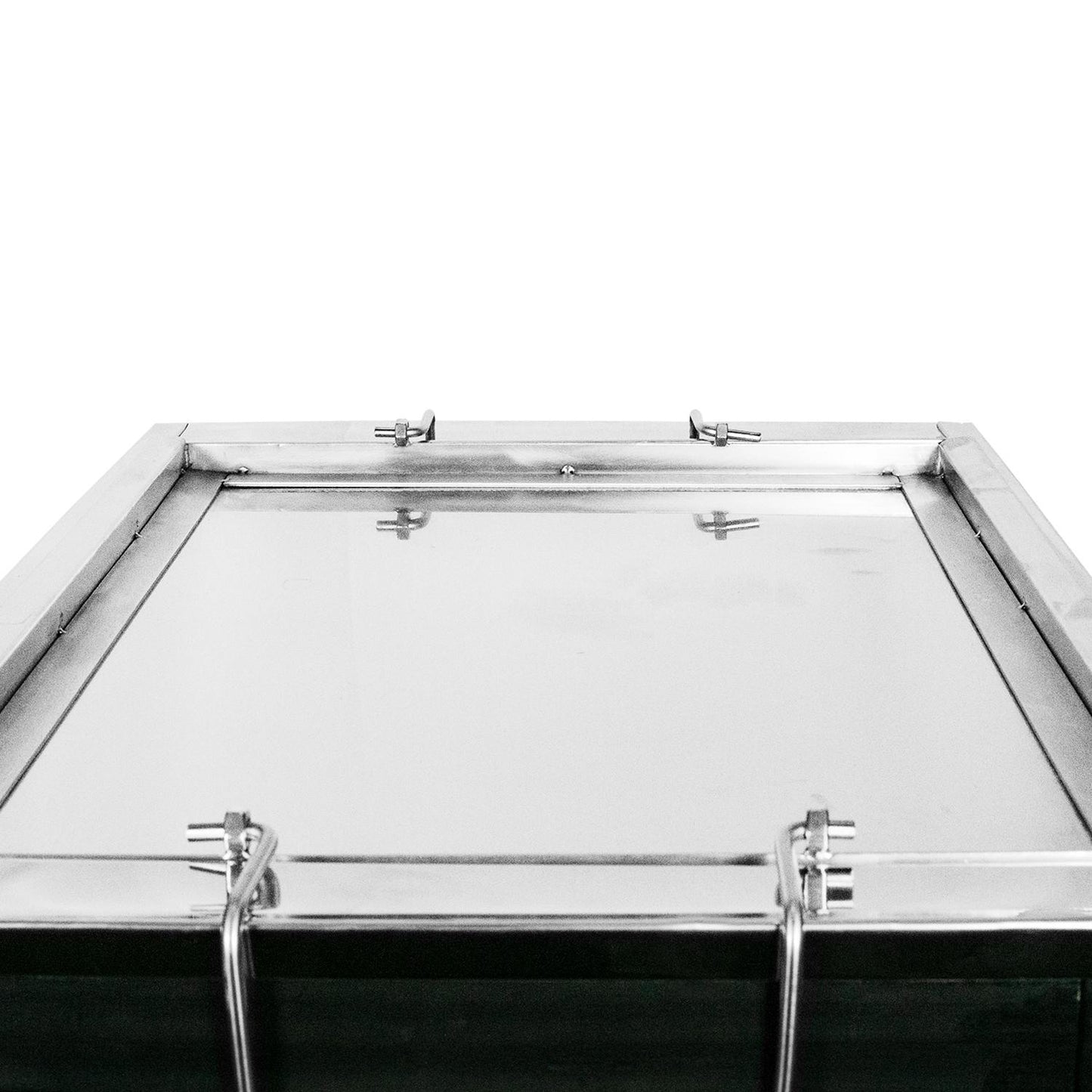 Tapa carbonera galvanizada para caja china