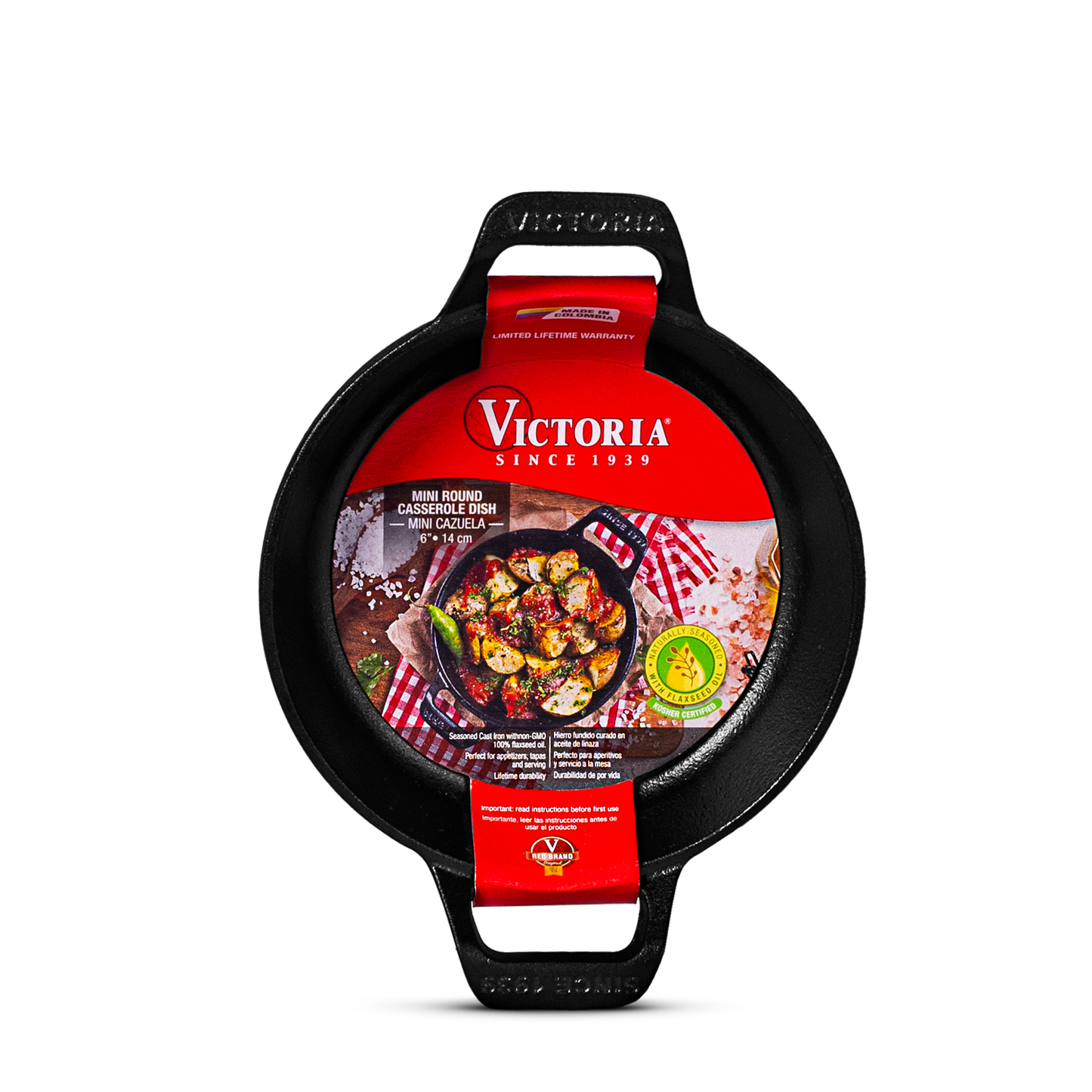 Cazuela de Hierro Fundido N° 14 - Victoria