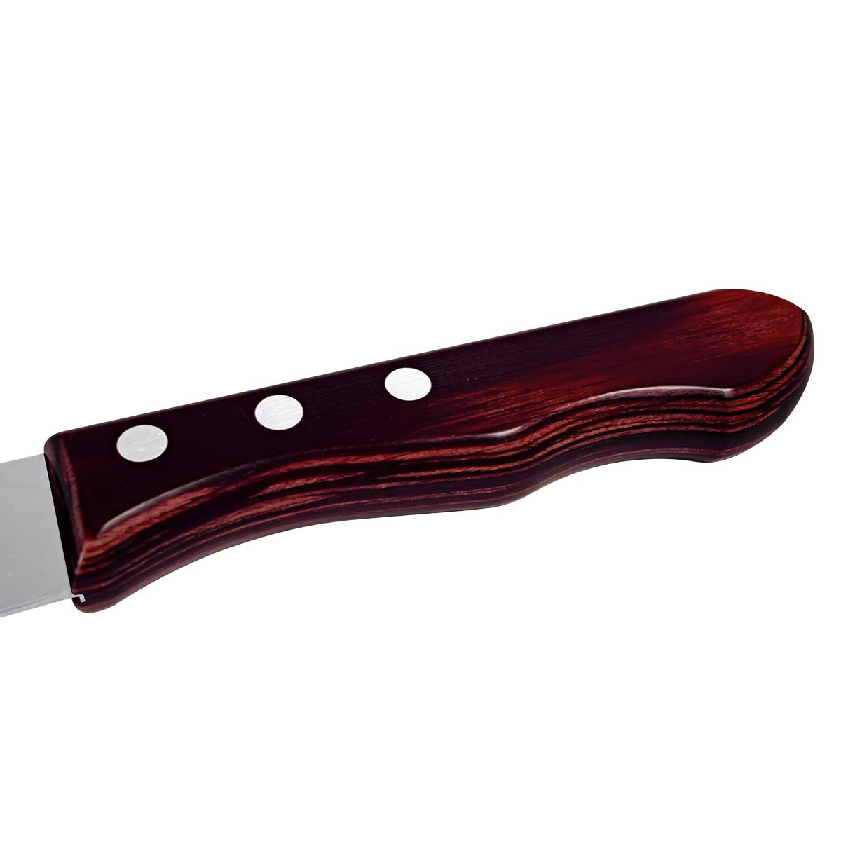 Cuchillo Polywood Rojo