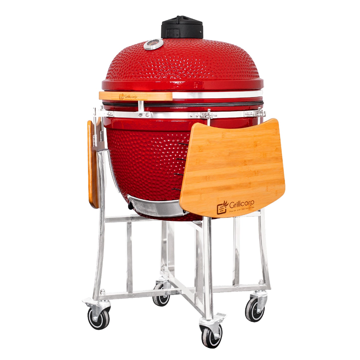 Kamado Clásico 25" con Divide and conquer de 2 niveles