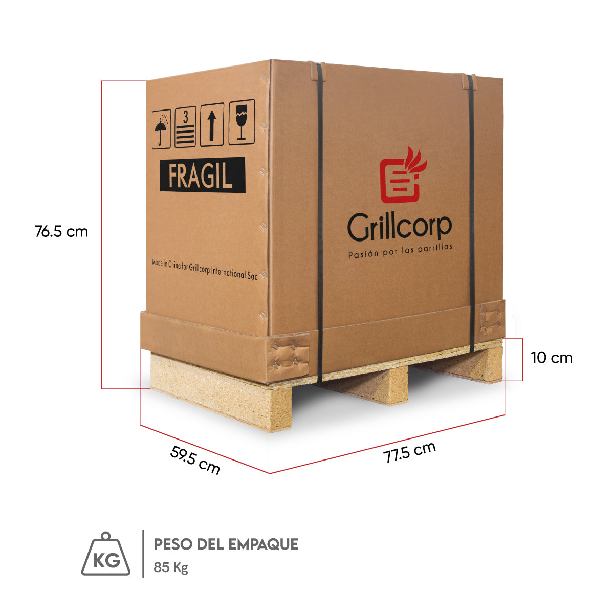 Kamado Clásico 20" + Deflactor para pizza