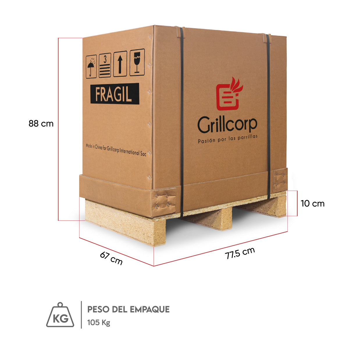 Kamado Clásico 23" + Divide and conquer 2 niveles + Rotagrill