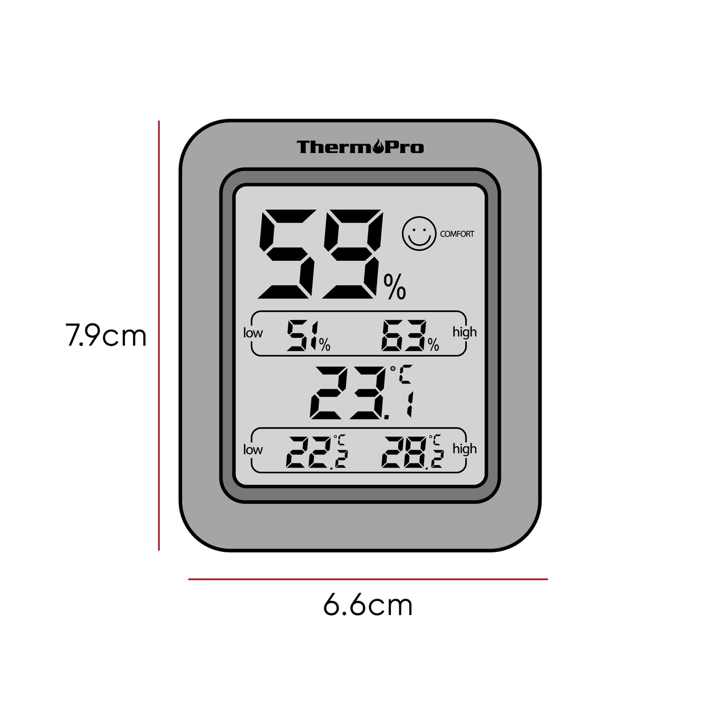 Higrómetro Digital TP50