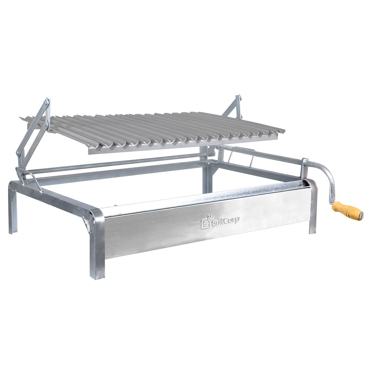 Parrilla Empotrable con Sistema de Levante Mixta