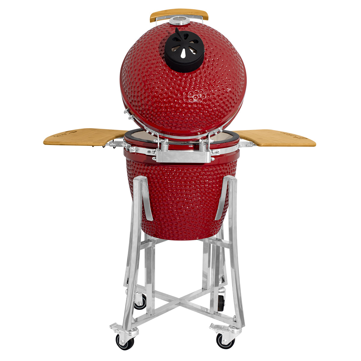 Kamado Clásico 18" + Divide and conquer 2 niveles + Rotagrill