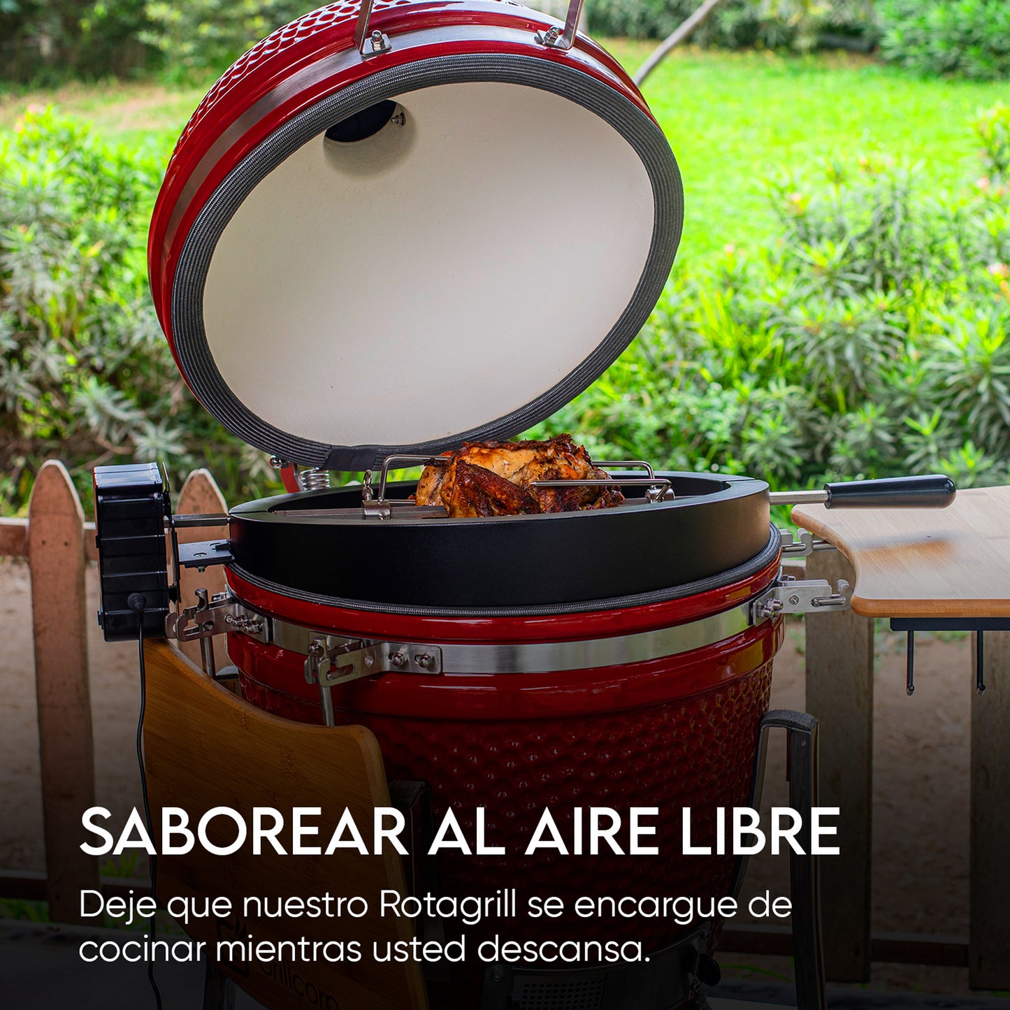 Rotagrill para Kamado