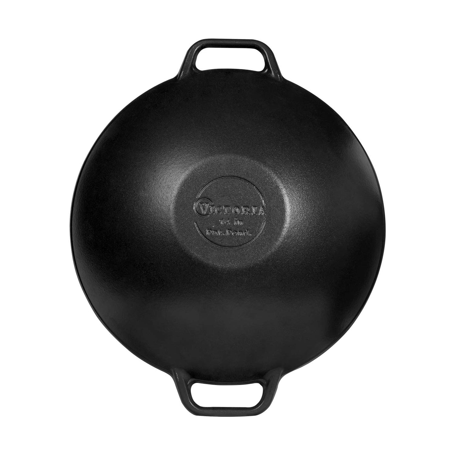 Sartén Wok de 35.5 cm de Hierro Fundido Esmaltado Victoria