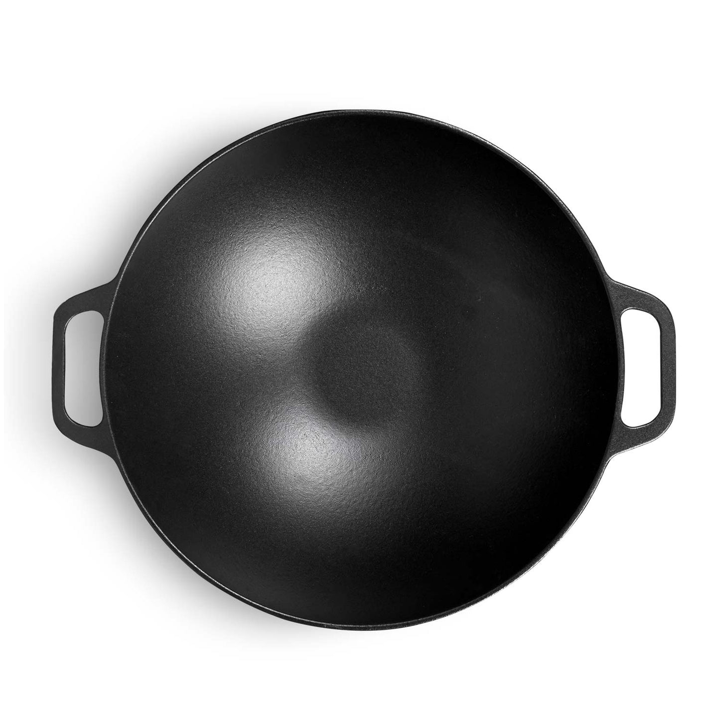 Sartén Wok de 35.5 cm de Hierro Fundido Esmaltado Victoria