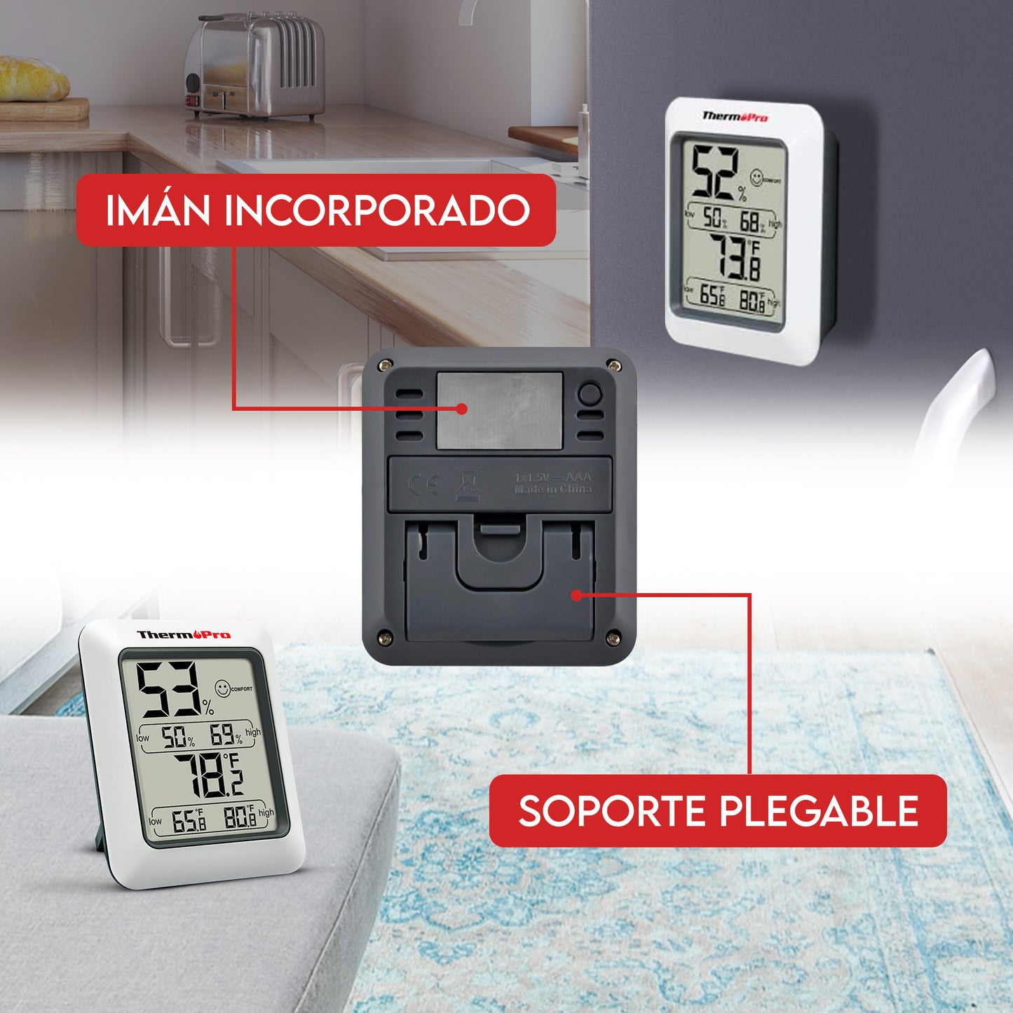 Higrómetro Digital TP50
