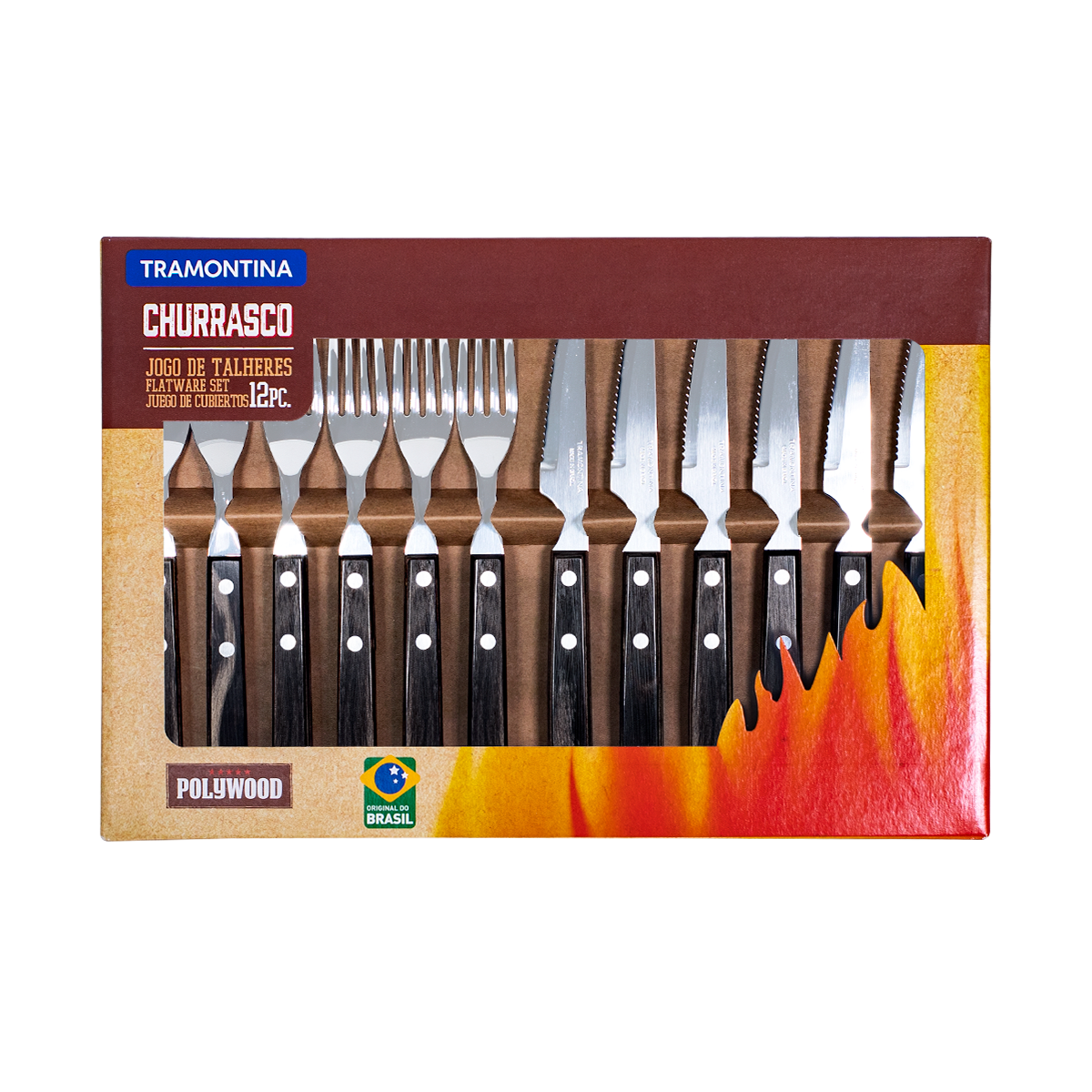 Juego de Cubiertos para asado