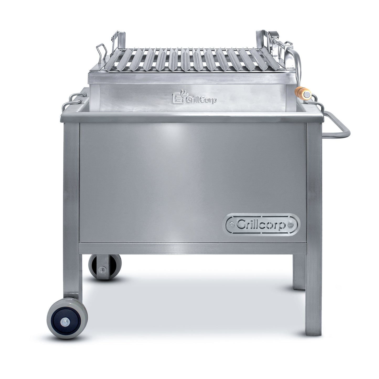 Caja China Junior Inoxidable con Parrilla de Levante Inoxidable