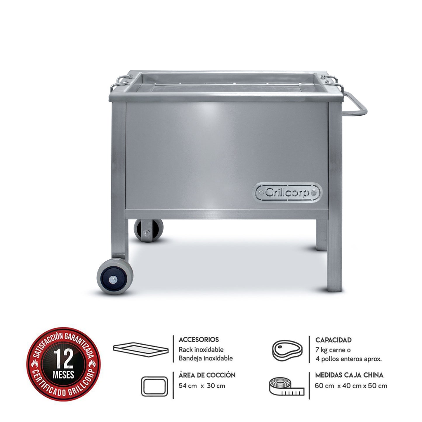 Caja China Junior Inoxidable