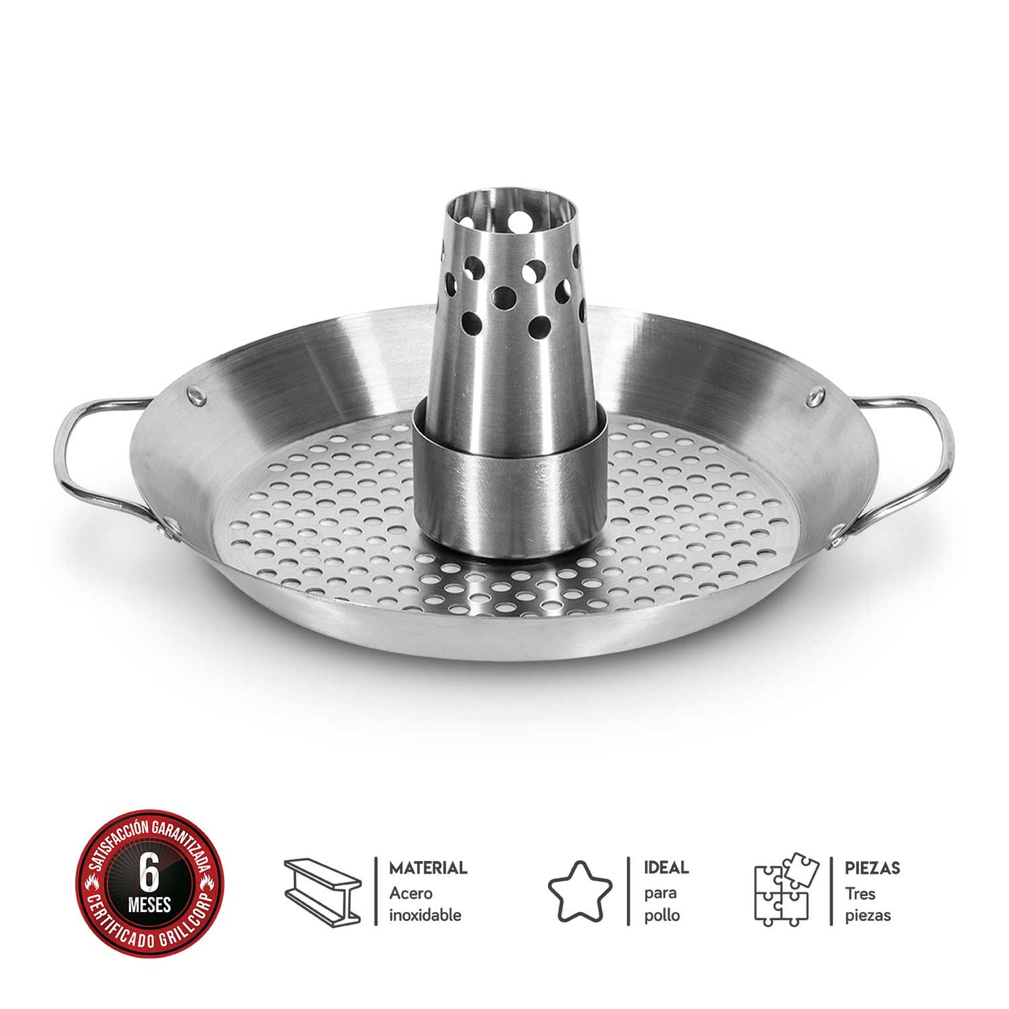 Rack Premium Inoxidable para Pollo