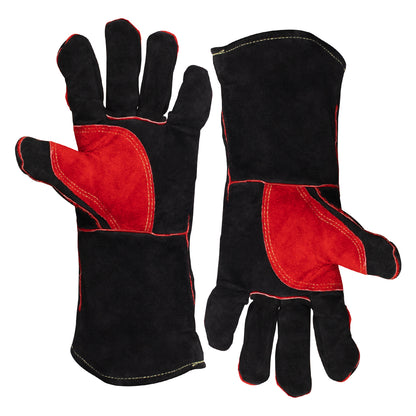 Guantes Parrilleros Grillcorp de Cuero Reforzado