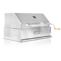 Parrilla Argentina con tapa Mediana Empotrable Inoxidable 70cm x 45cm | Grillcorp