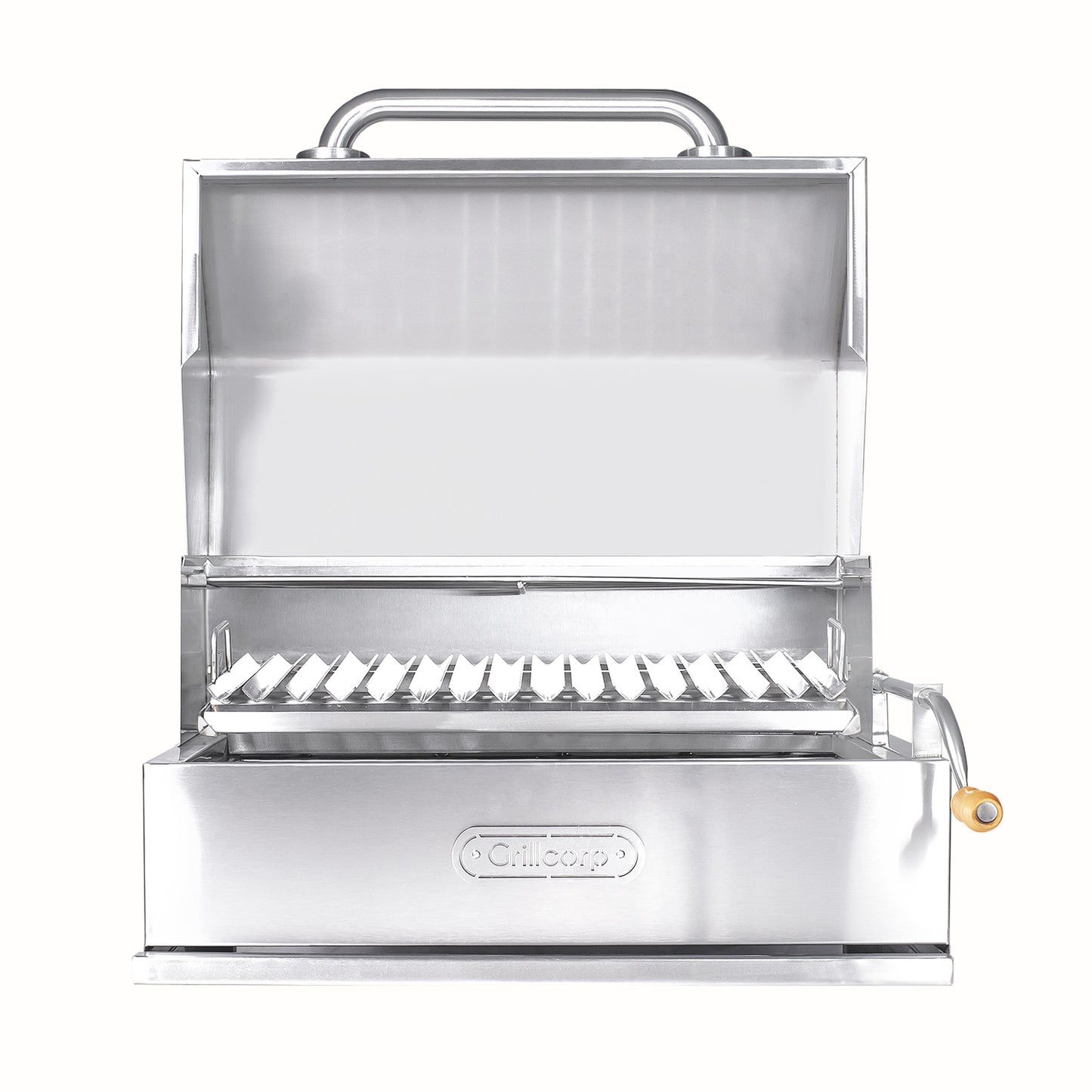 Parrilla Argentina con tapa Mediana Empotrable Inoxidable 70cm x 45cm | Grillcorp