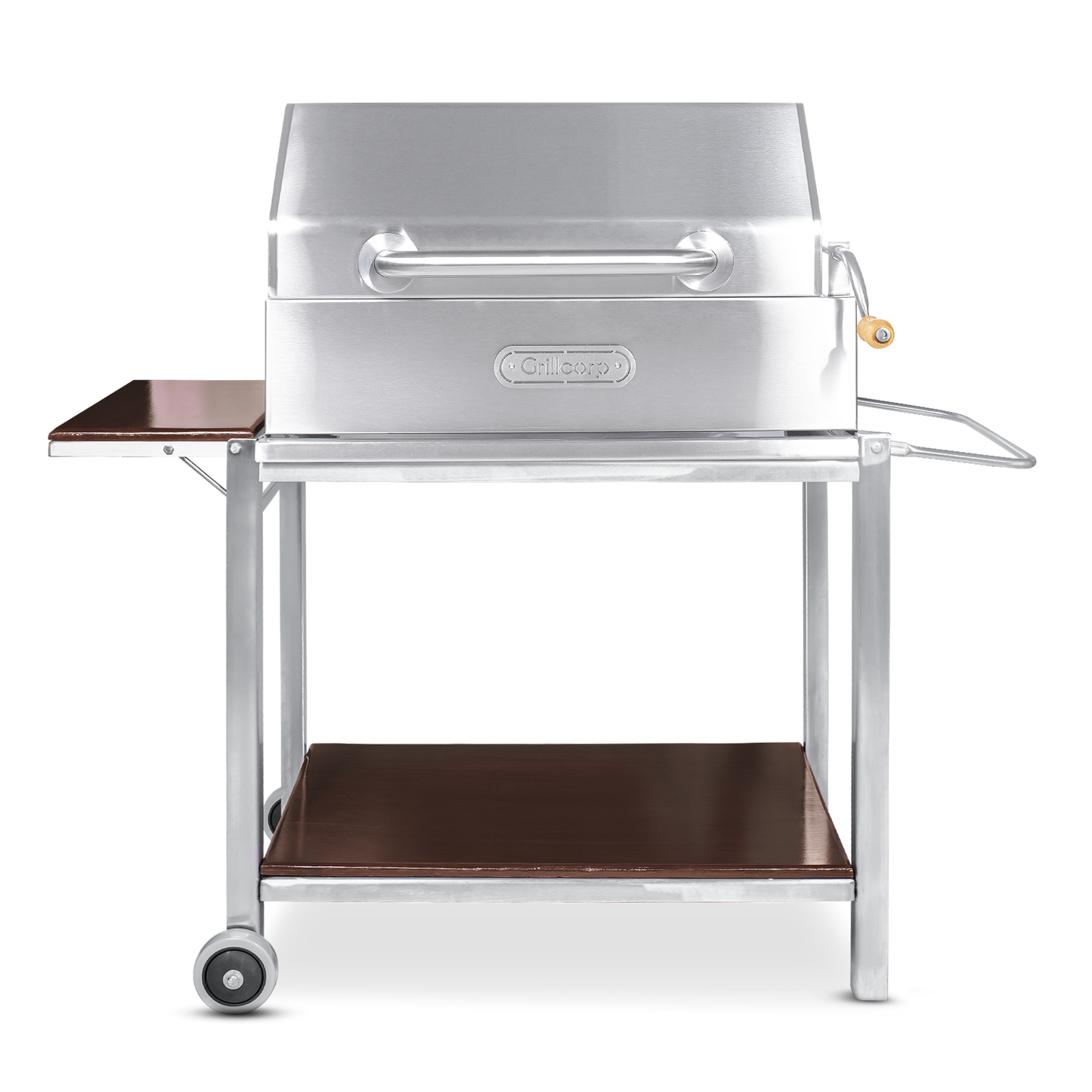 Parrilla Argentina con tapa Mediana Empotrable Inoxidable 70cm x 45cm | Grillcorp