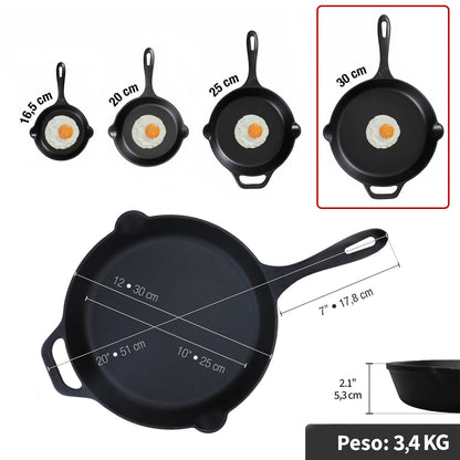 Sartén N° 30 de Hierro Fundido - Victoria