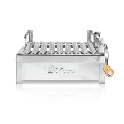 Caja China Chica Black Inoxidable con parrilla de levante inoxidable | Grillcorp