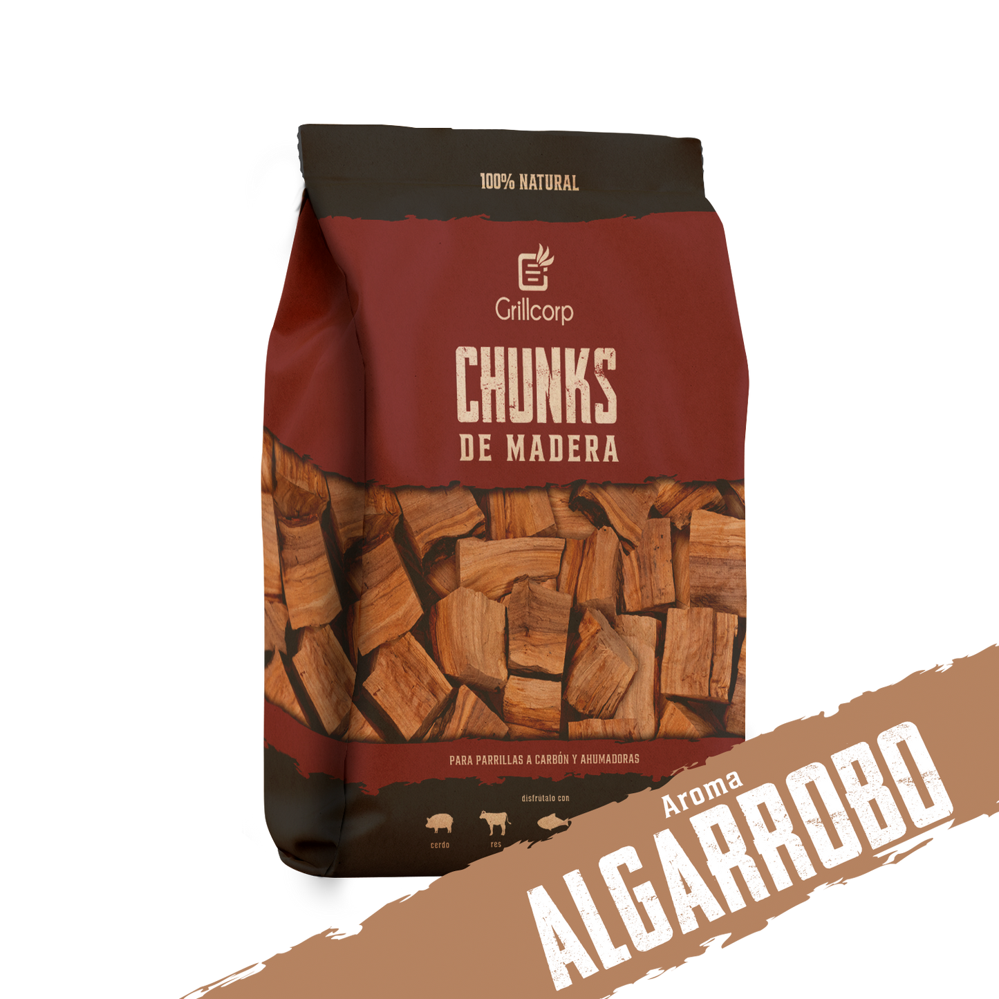 Chunks de Madera para Ahumar de 1.5kg