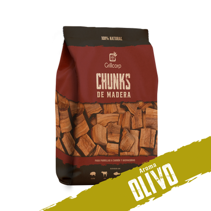 Chunks de Madera para Ahumar de 1.5kg