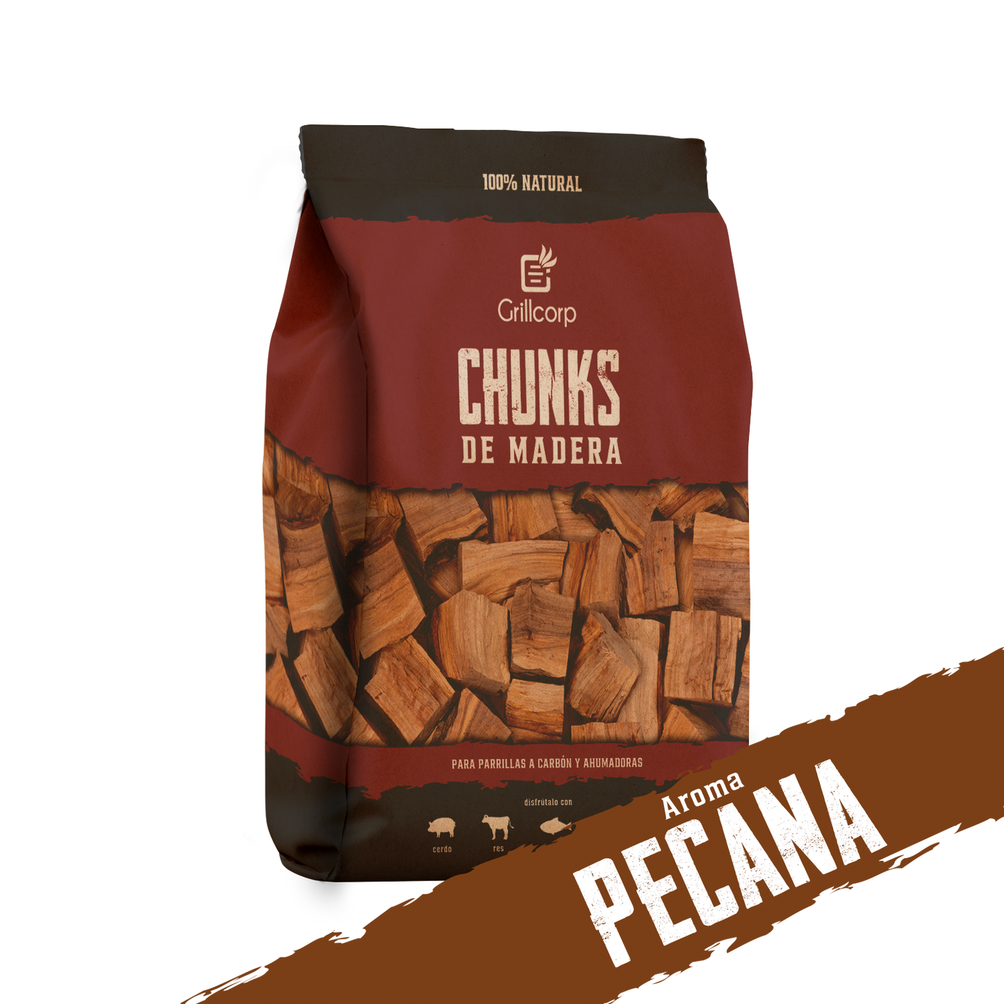 Chunks de Madera para Ahumar de 1.5kg