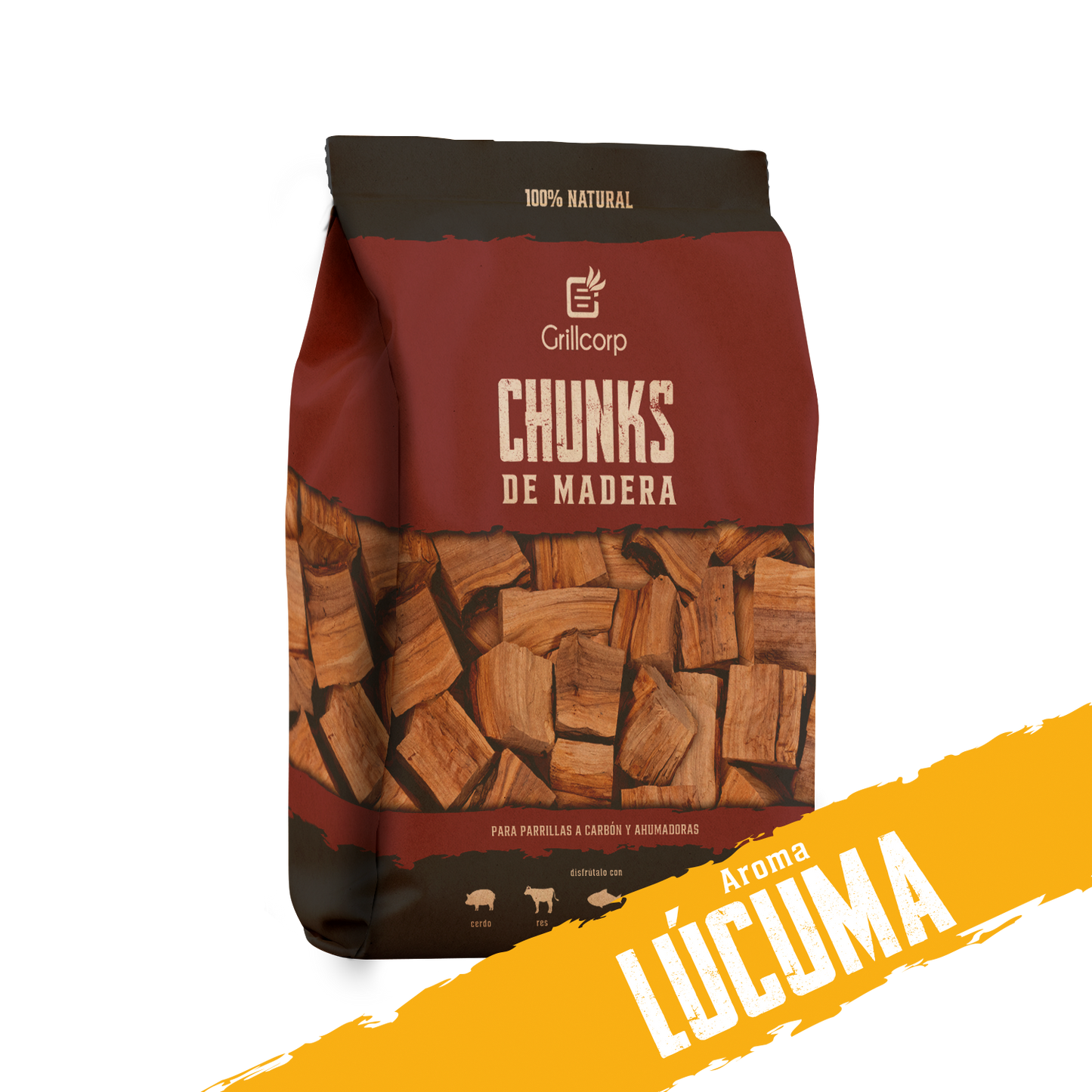 Chunks de Madera para Ahumar de 1.5kg