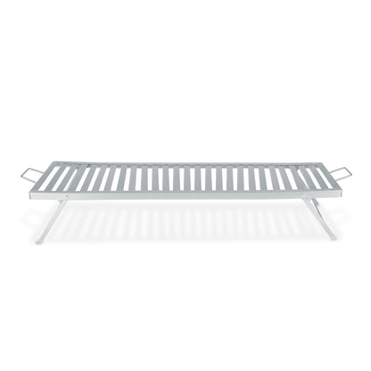 Caja china Grande Black inoxidable con Parrilla de Platinas Niqueladas