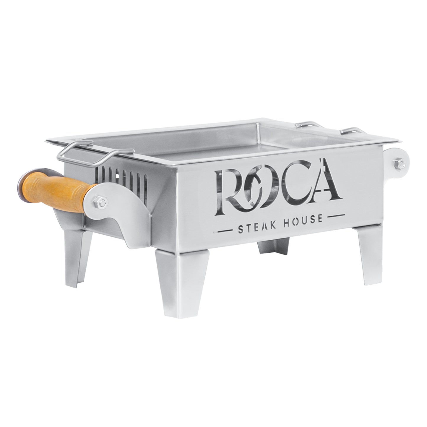 Parrilla de Mesa de Acero Inoxidable