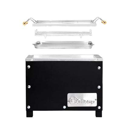 Caja China Mini Inoxidable Black