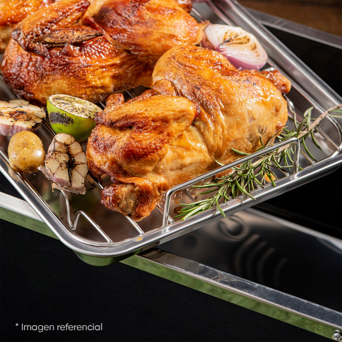 Caja China Mini Black Inoxidable | Grillcorp