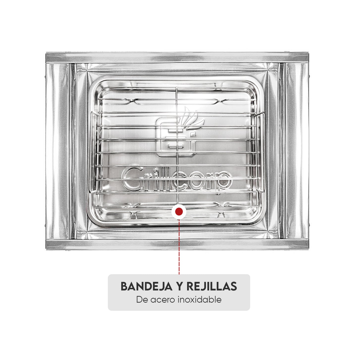 Caja China Mini Black Inoxidable | Grillcorp