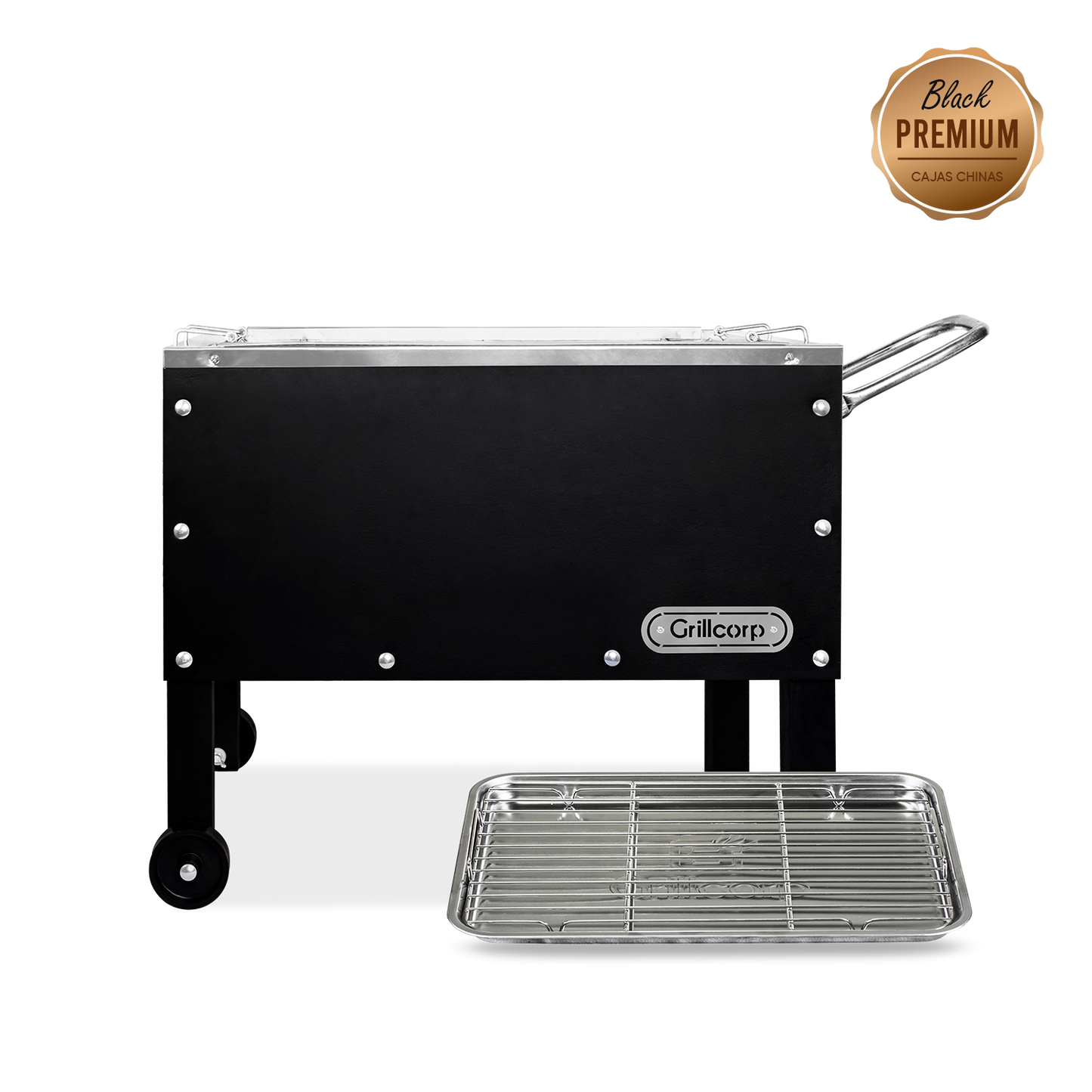 Caja China Junior Black Premium | Grillcorp