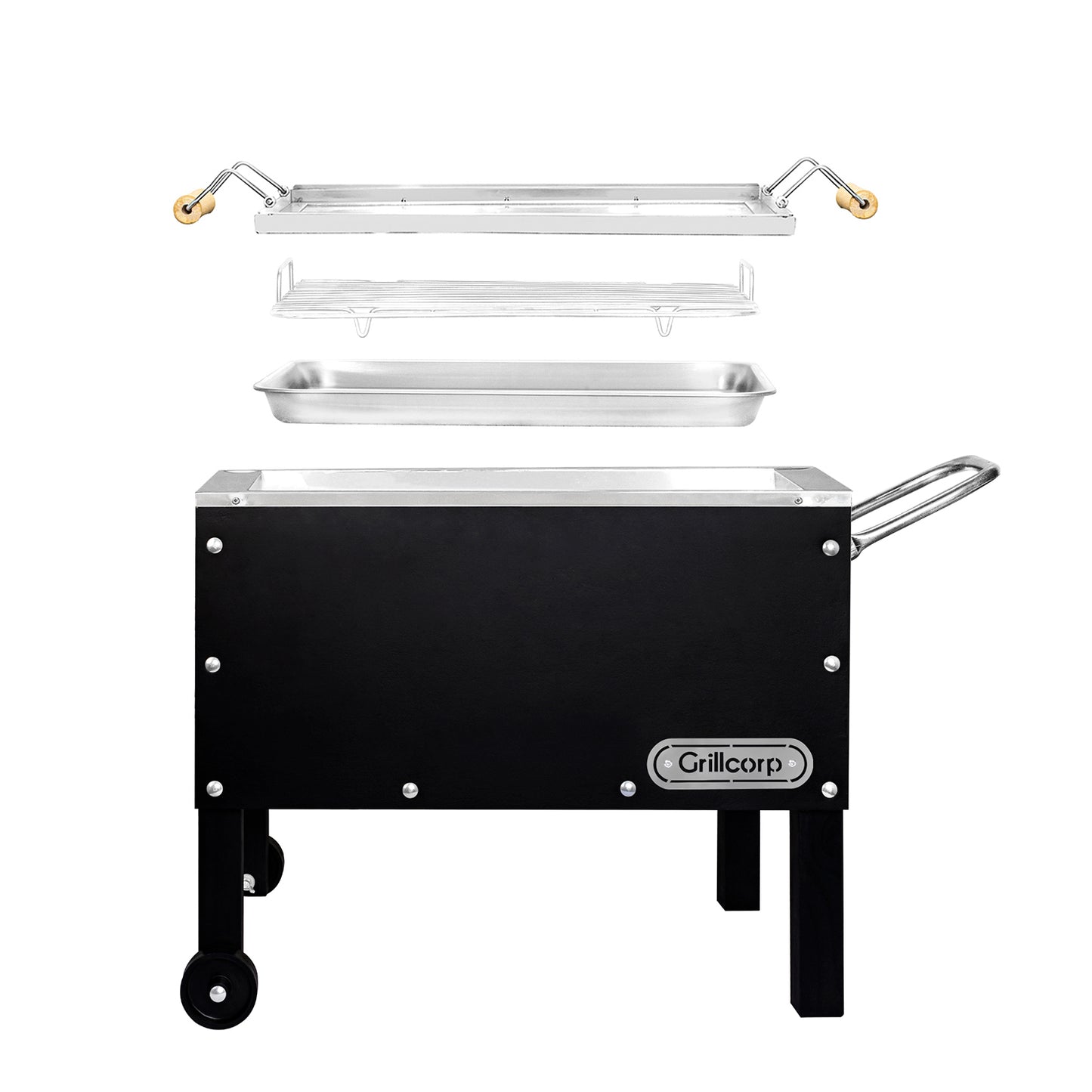 Caja China Junior Black Premium | Grillcorp