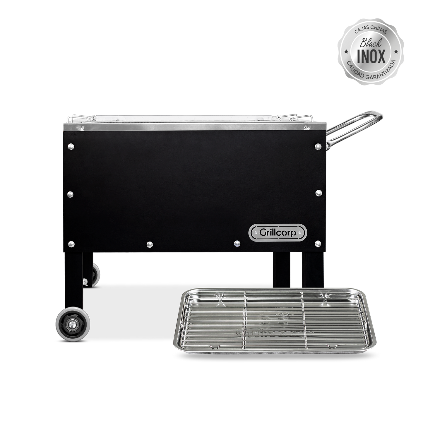 Caja china Junior Black Inoxidable | Grillcorp