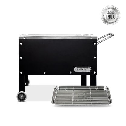 Caja china Junior Black Inoxidable | Grillcorp