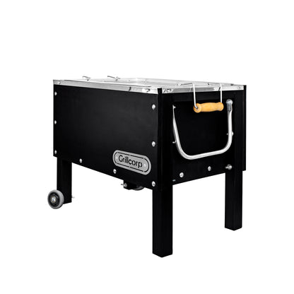 Caja china Junior Black Inoxidable | Grillcorp