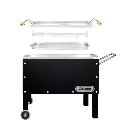 Caja china Junior Black Inoxidable | Grillcorp