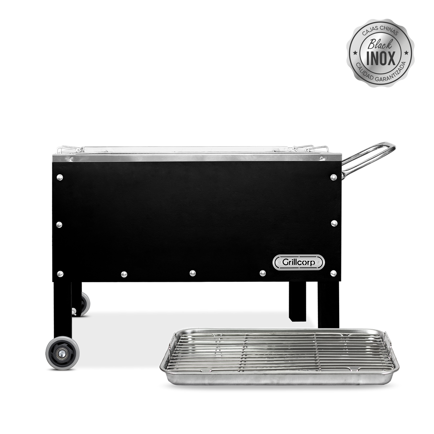 Caja china Mediana Black Inoxidable | Grillcorp