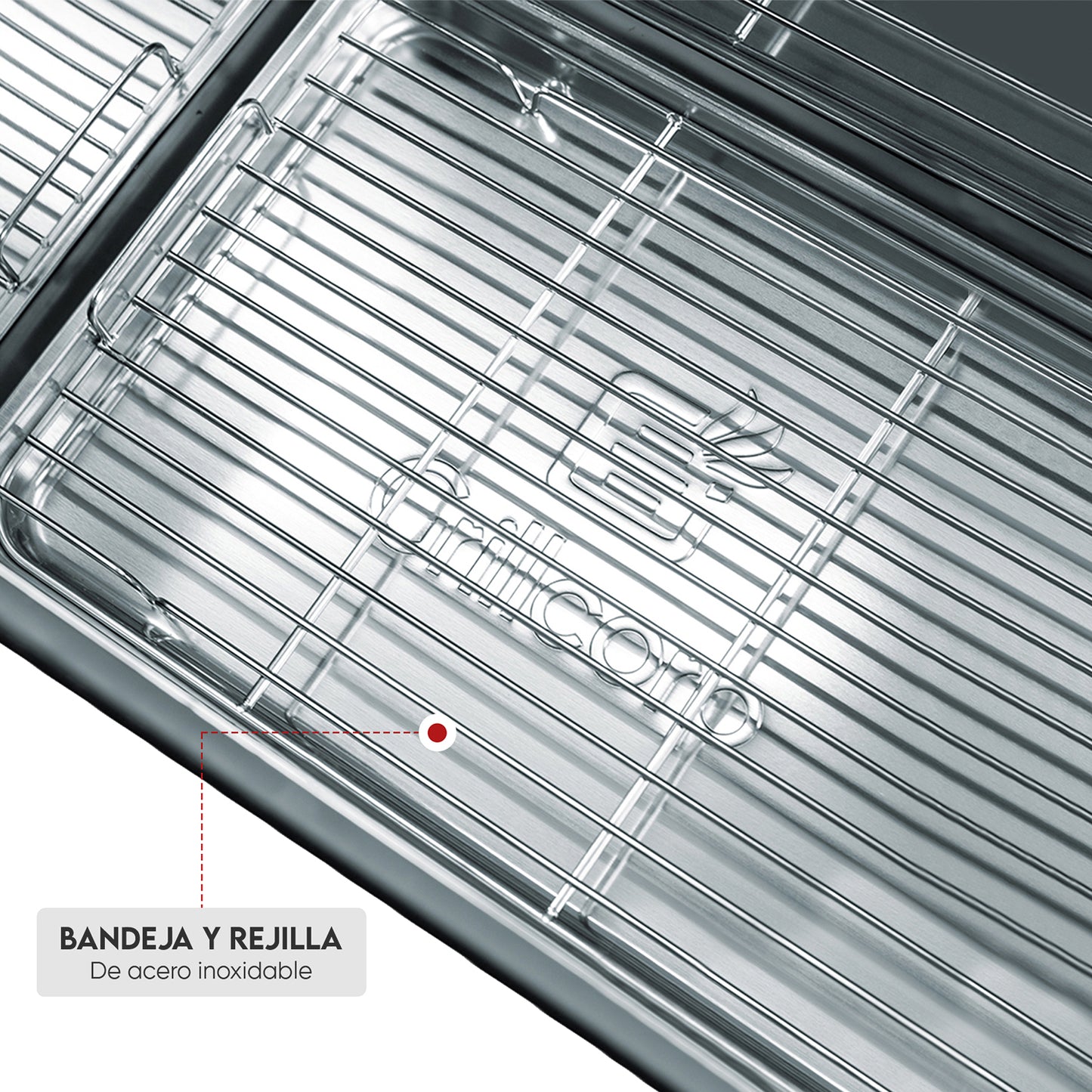 Caja china Mediana Black Inoxidable | Grillcorp