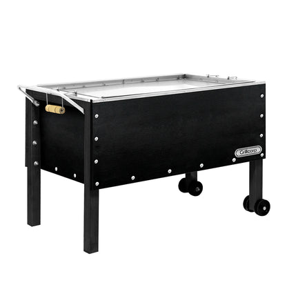 Caja china Grande Black Premium con Parrilla de Platinas Niqueladas | Grillcorp