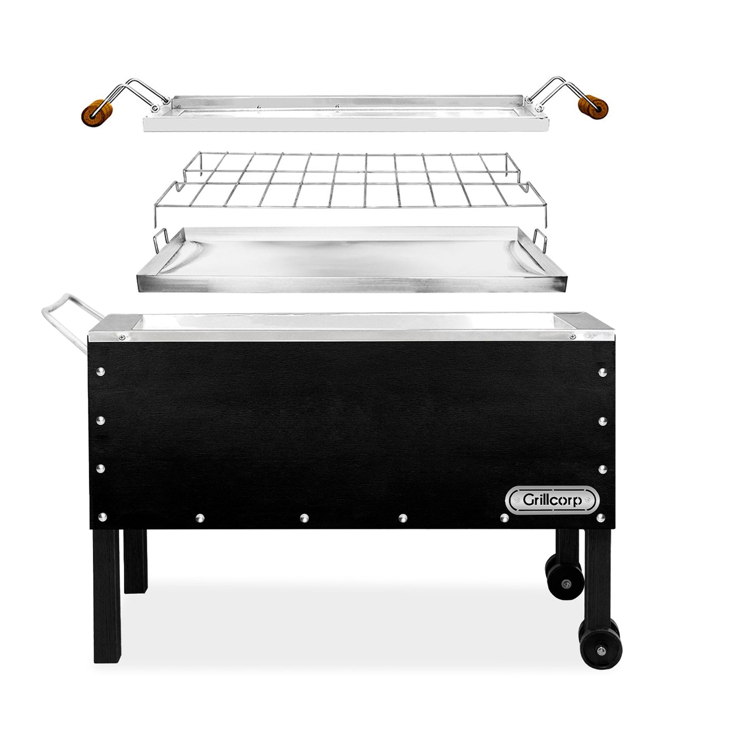 Caja china Grande Black Premium | Grillcorp