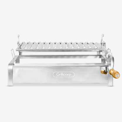 Parrilla Empotrable con Sistema de Levante Mixta