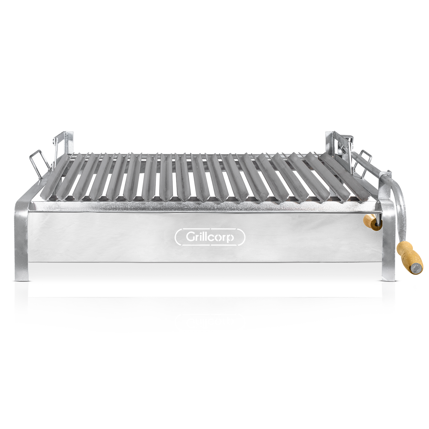 Parrilla Empotrable con Sistema de Levante Mixta